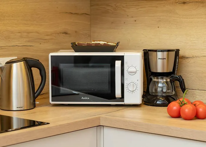 Sloneczny Balkon Z Parkingiem By Renters Daire Gdansk